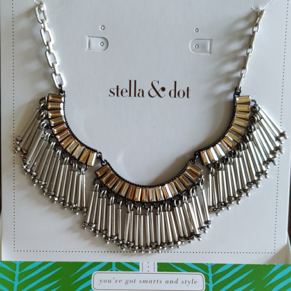 Stella & Dot Twilight Fringe Necklace